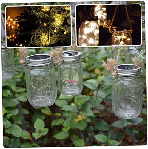 STOBAZA 6-Piece Mason Jar Hangers Aluminum Rugged Durable