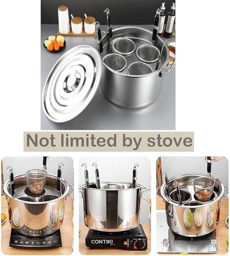Stainless Steel Multi-Purpose Cooking Pot with Variations