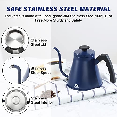 Kanmart Precision Gooseneck Coffee Kettle