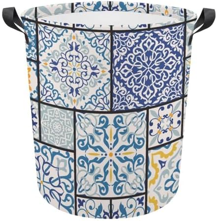 Durable Retro Laundry Hamper Waterproof Storage Solution for Home Travel