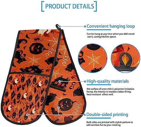 QsirBC Funny Halloween Oven Mitt Gift