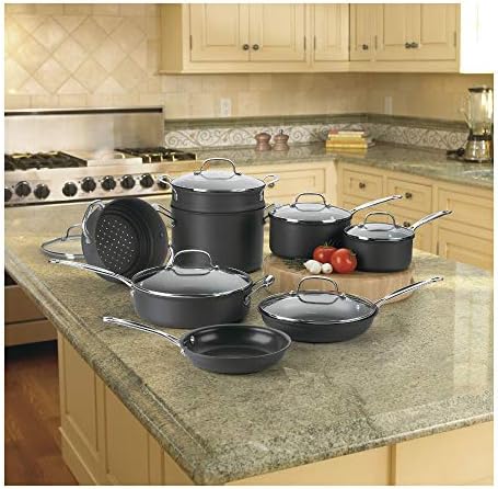 Cuisinart Premium Chefs Classic Set - 14-Piece Cookware