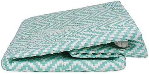 DII Chevron Woven Paper Storage Bin