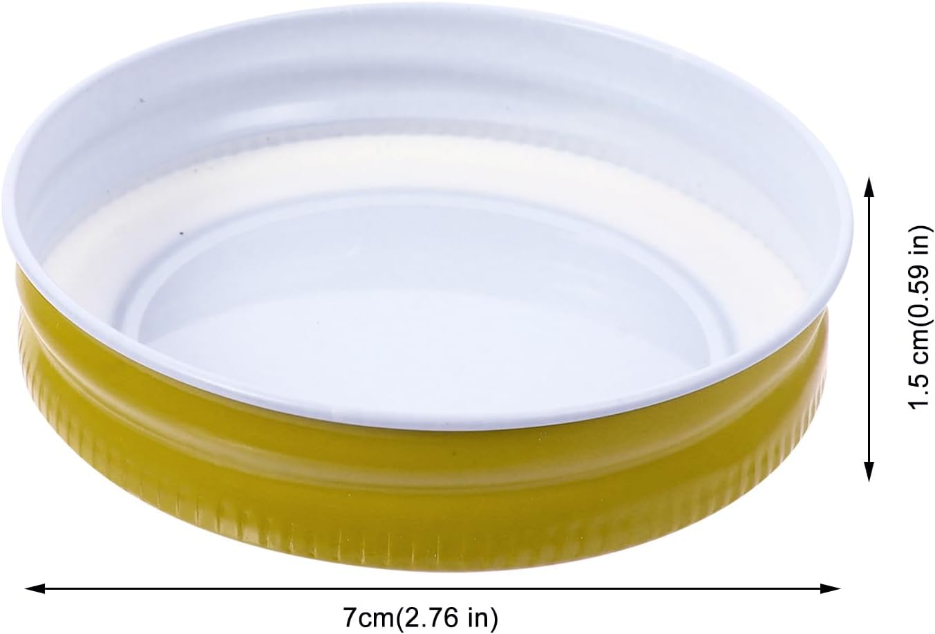 12pcs Tinplate Jar Lids for Canning Storage
