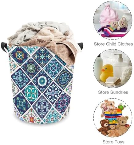 MEIKKO Patchwork Laundry Basket