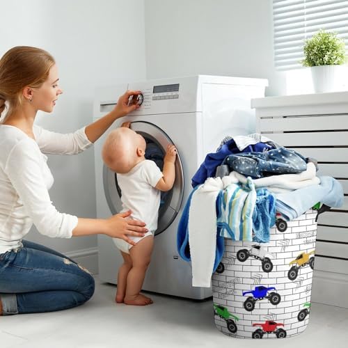 MEIKKO Multi-Color Monster Track Clothes Hamper