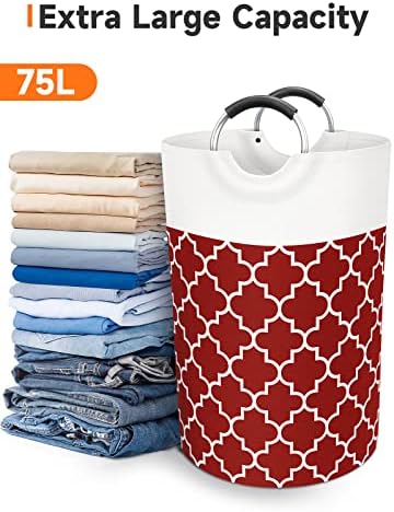 Fabspace Large Capacity Laundry Basket with Handles and Waterproof Design