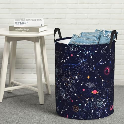 Sturdy Waterproof Laundry Basket for Bathroom Kitchen Dorm Storage