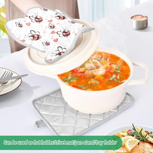 KCLDECI Heat Resistant Potholders