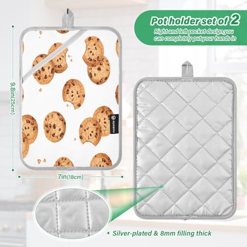 Durable Heat-Resistant Oven Mitt for Baking Cooking