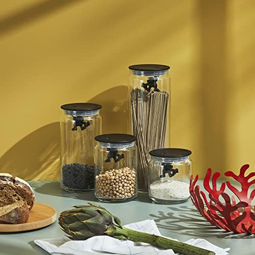 Alessi W Gianni Glass Jar