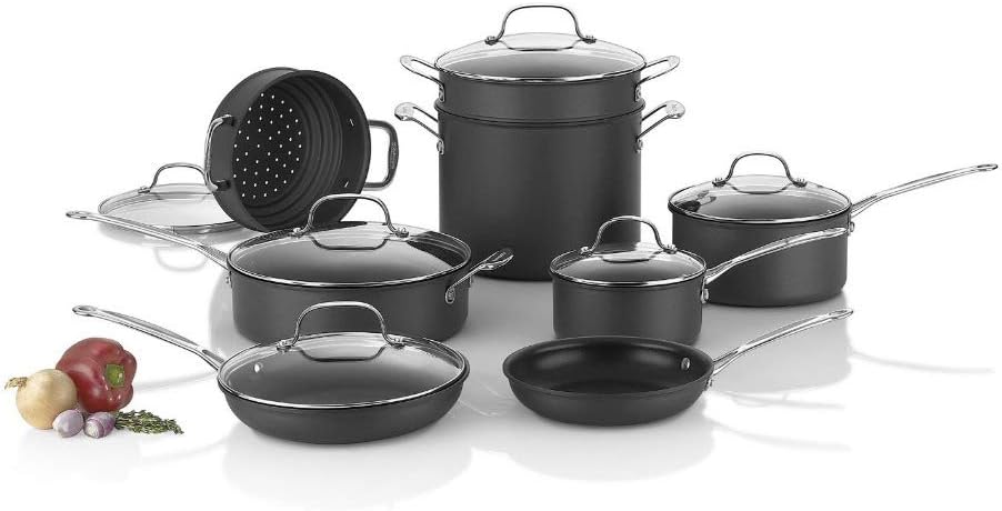Cuisinart Premium Chefs Classic Set - 14-Piece Cookware