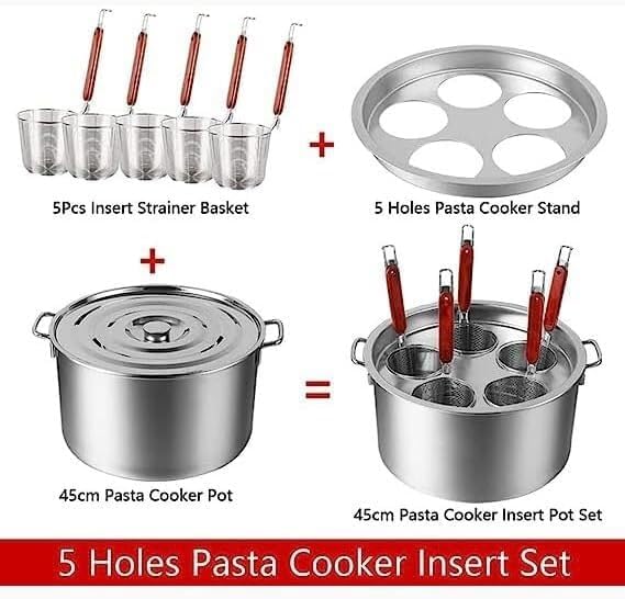 DAOUXIAOSP Professional Pasta Cooker Set