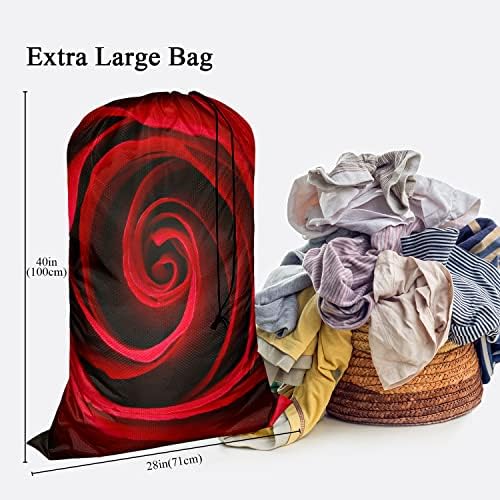 Swono Red Rose Extra Heavy Duty Laundry Bag X-Large