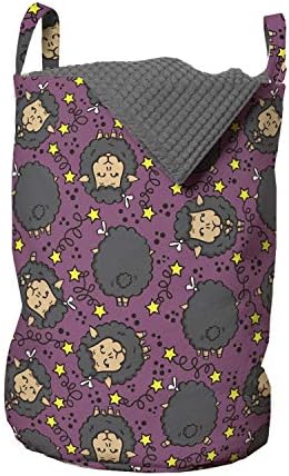 iboB Ambesonne Sheep Laundry Bag