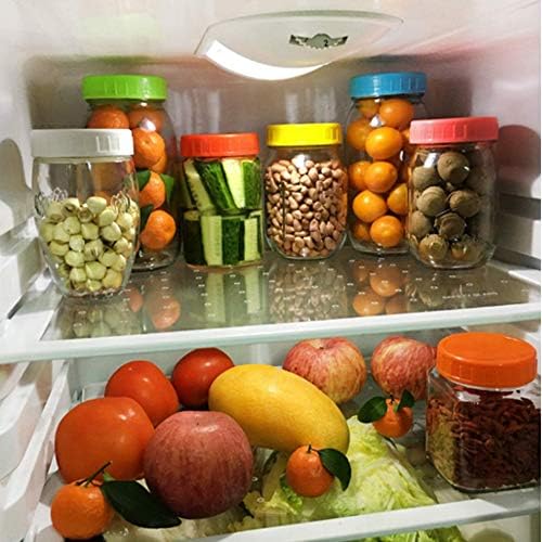 22pcs WIDE MOUTH Mason Jar Lids for CANNING FOOD STORAGE Yellow