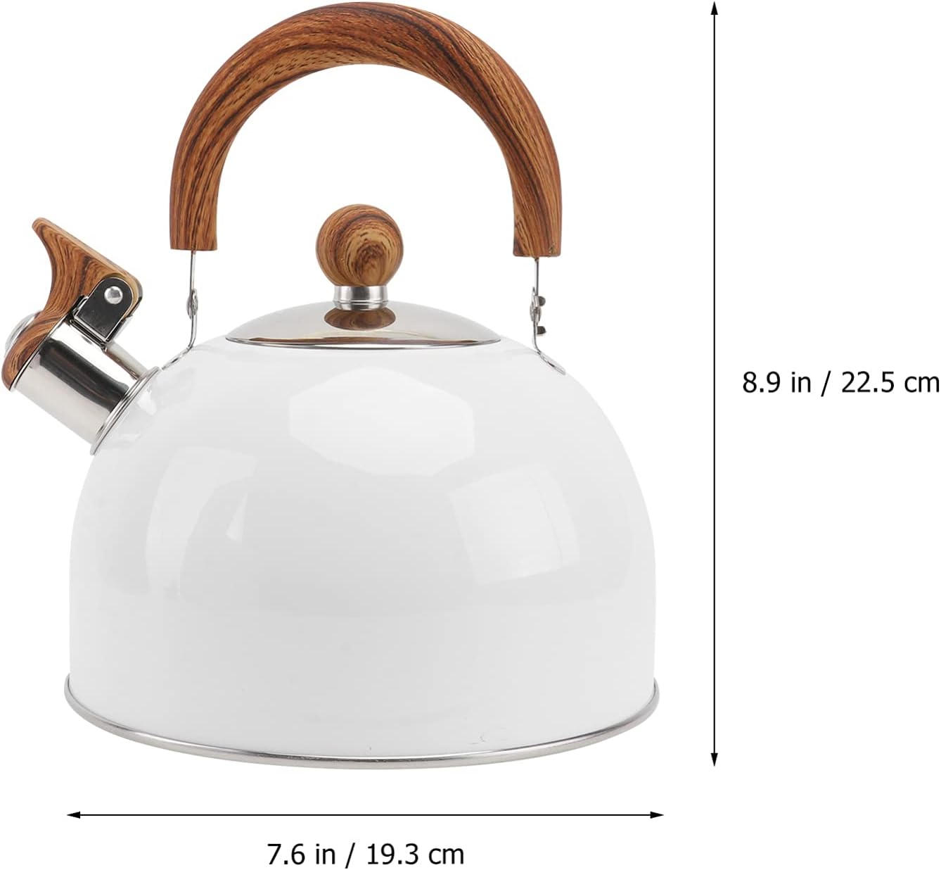 Ergonomic Whistling Tea Kettle with Handle for Easy Use