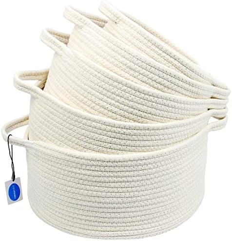 5-Piece Storage Basket Set for Laundry