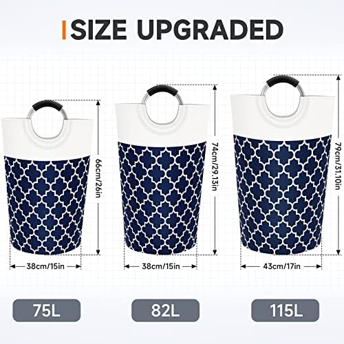 Fabspace Large Capacity Laundry Basket with Handles and Waterproof Lining