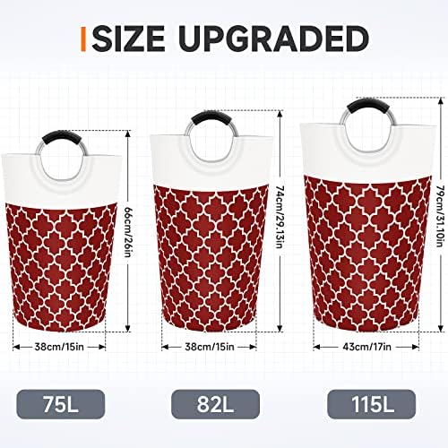 Fabspace Large Capacity Laundry Basket with Handles and Waterproof Design