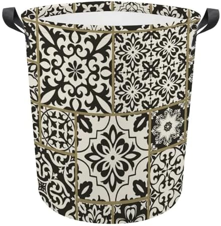 Patchwork Tile Talavera Retro Laundry Hamper