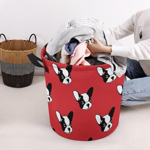 Meiko French Bulldog Storage Basket