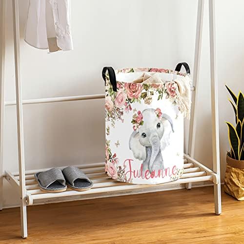 Personalized Laundry Basket