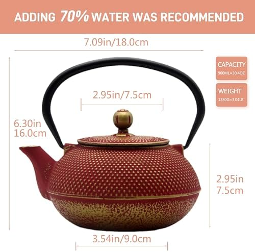 Cast Iron Tea Kettle
