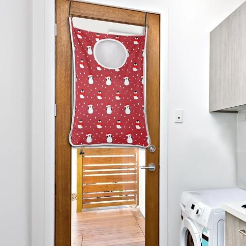 Hanging Penguin Laundry Hamper