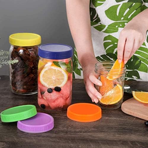 Perfect Mason Jar Lid Set for Canning Storage Strategically Fun Design