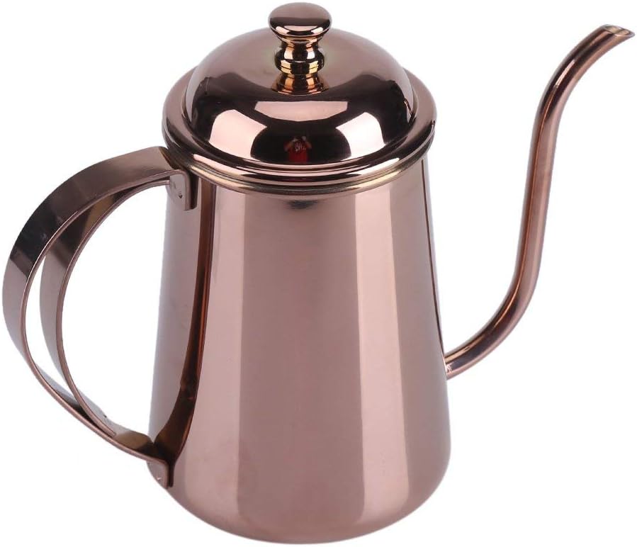 Stainless Steel 650ML Gooseneck Durable Elegant Coffee Kettle