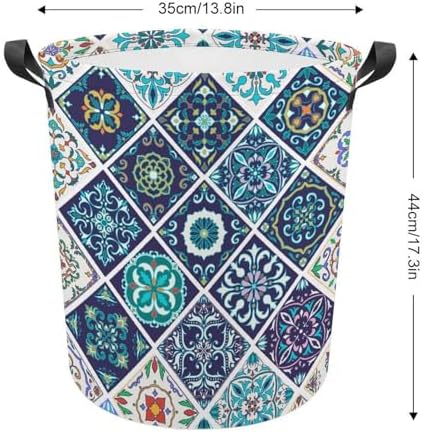 MEIKKO Patchwork Laundry Basket