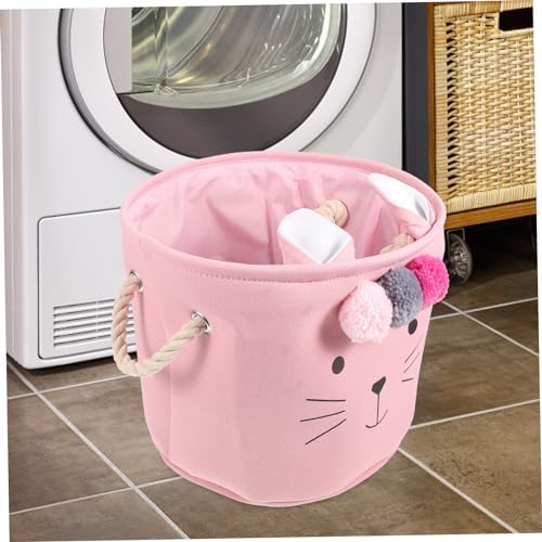 SEWOART Baby Girl Collapse Laundry Hamper Newborn Storage Basket
