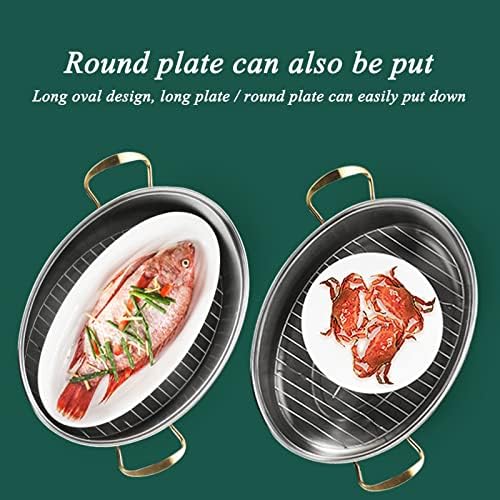 Stainless Steel Fish SteamerRoasting Pan