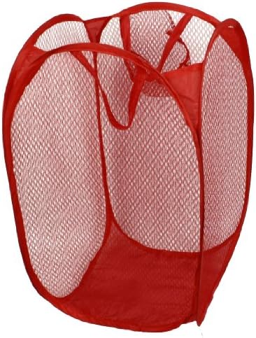 Generic Red Laundry Basket for Dirty Clothes
