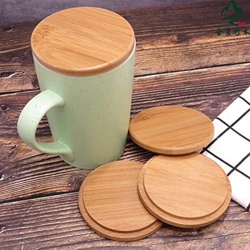 BEIJIALY Reusable Bamboo Jar Lids Eco-Friendly Gift-Ready