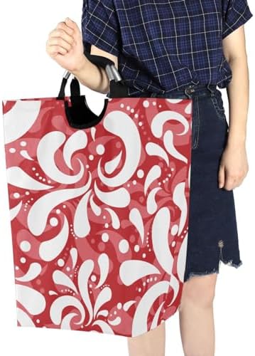Retro Oriental FOLDABLE Laundry Hamper for Nursery Storage