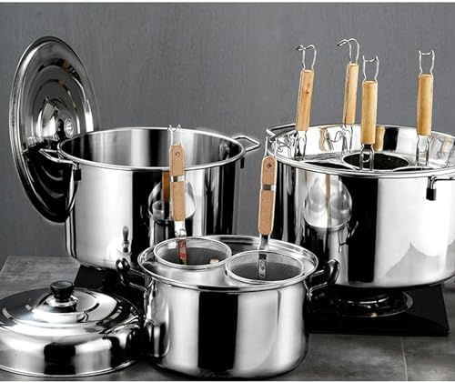 Stainless Steel Multi-Purpose Cooking Pot with Variations