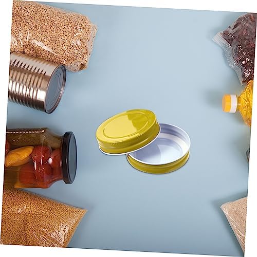 PRETYZOOM 12pcs Mason Jar Lids Canning Lids Wide Mouth