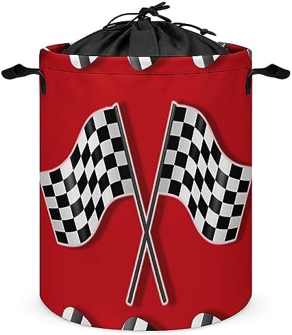 Race Car Racing Foldable Laundry Basket