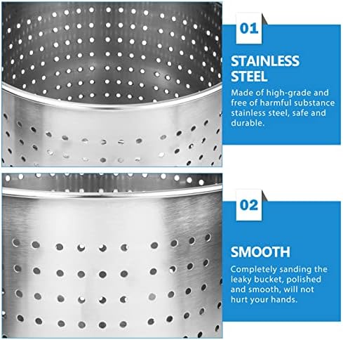 Kichvoe Stainless Steel Steam Basket