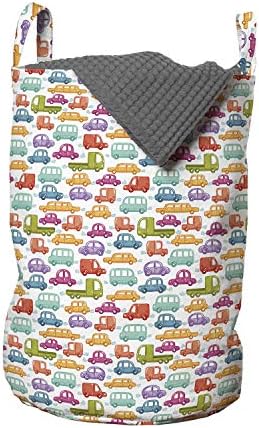 Multicolor Doodle Laundry Bag