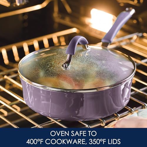 Rachael Ray Cucina Nonstick Cookware Set Lavender Purple