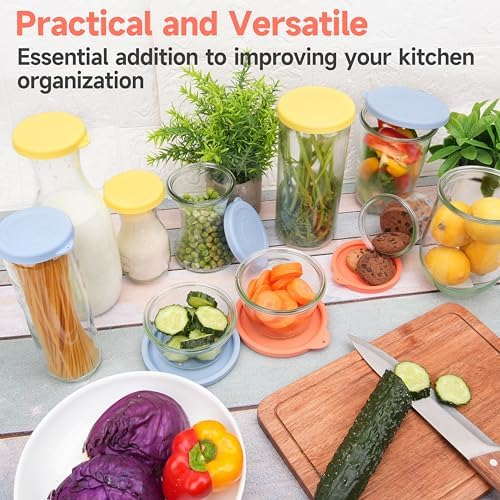 2 Pk 100mm Silicone Lids for Weck Jars