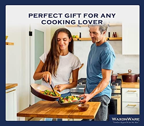 German Coated 7pc Kitchen Cookware Set