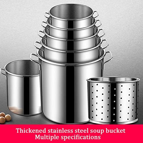 Stainless Steel Seafood Steamer Pot for BoilTamalate or Fry