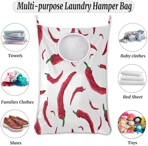 Quick-Access Hanging Laundry Hamper for Space-Saving Storage