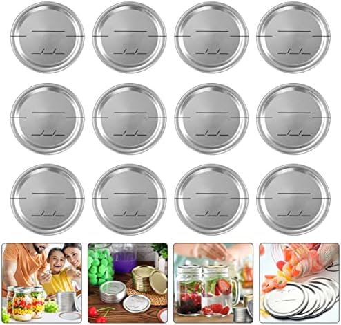 Sturdy Mason Jar Lids for Canning Home Use
