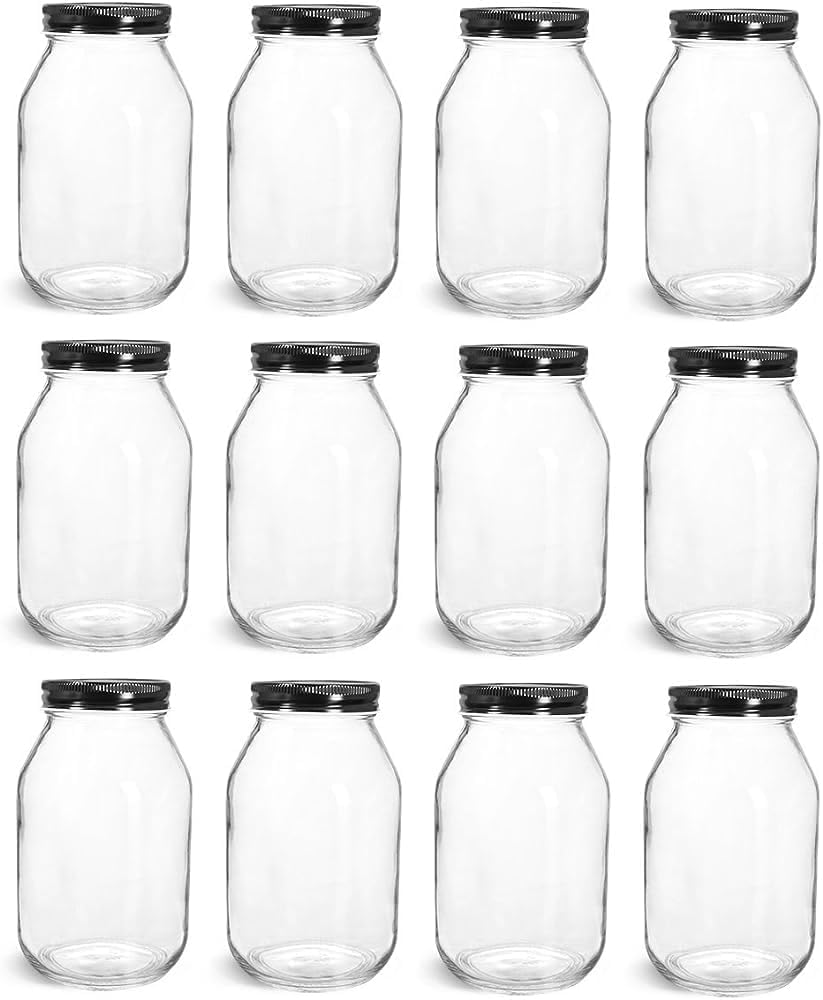 12-Piece Jars Set for Home Use
