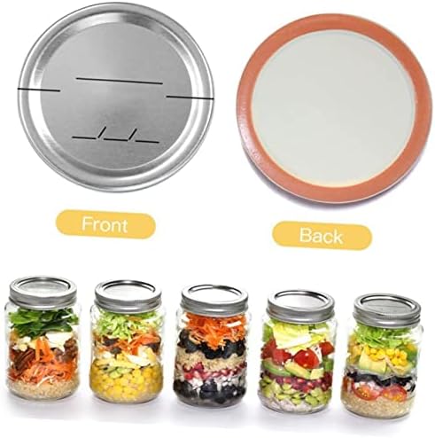 30 Mason Jar Lids Set Elegant Canning Covers for Your Mason Jars